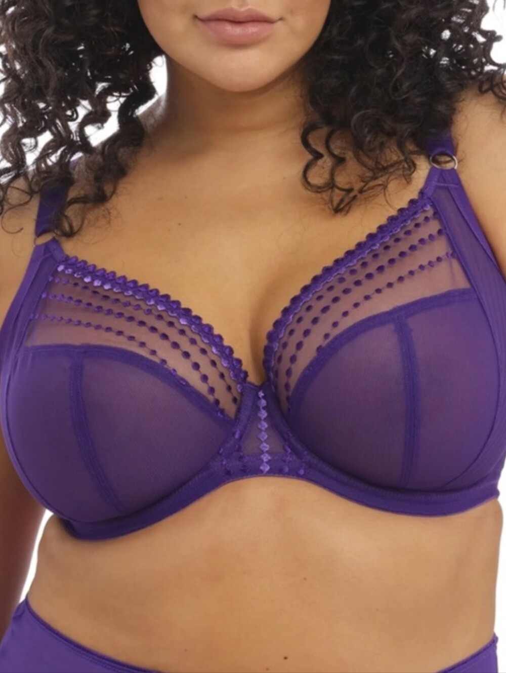 Elomi Matilda Underwire Plunge Bra 34M (US)/ 34J (UK)